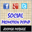 Social Promotion Popup - Joomla 2.5/3.0