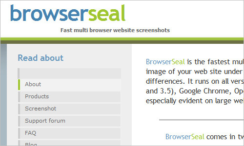 Программа BrowserSeal